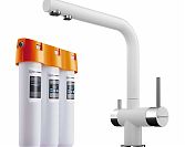Смеситель PURE DROP LITE + NAGANO WH (АРТ. 4054.8028) белый