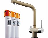 Смеситель PURE DROP LITE + NAGANO CH (АРТ. 4081.8028) шампань