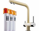 Смеситель PURE DROP LITE + NAGANO MA (АРТ. 4218.8028) марципан