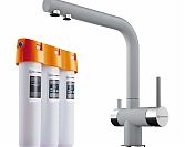 Смеситель PURE DROP LITE + NAGANO GR (АРТ. 4219.8028) leningrad grey